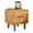 Natural, variant on FETCOI Mid Century Wood Nightstand, Walnut Finish Bedroom Storage Drawer and Shelf with 2 Large Storage Drawers, Rustic Square Bedside End Table Side Table (Natural)