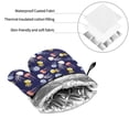 thumbnail image 6 of Fotbe Colorful Jellyfish for 4Pcs Oven Mitts and Pot Holders, 500℉ Heat Resistant Oven Mitts , Non-Slip Silicone Surface Safe for Baking, Cooking, BBQ, 6 of 6