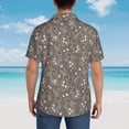 thumbnail image 6 of Fotbe Retro Bunny Hawaiian Shirt for Men Unisex Summer Beach Casual Short Sleeve Cotton Linen Button Down Shirts-Medium, 6 of 9