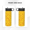 thumbnail image 3 of Yiaed duck floating in the pool Print Water Bottle with Straw Lid, Stainless Steel Double Wall Insulated Water Bottle | Leak-Proof and Spill-Proof Water Bottle, 3 of 8