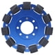 thumbnail image 2 of Rueda omnidireccional de 5 pulgadas con buje de aleación de aluminio, componente para robot de juguete DIY (rueda omnidireccional simple) M5604-0014-0127, 2 of 14