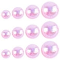 thumbnail image 1 of UPOUART 24 Pcs Cake Decoration Balls Pink Plastic Reusable for Kids Birthday, 1 of 8