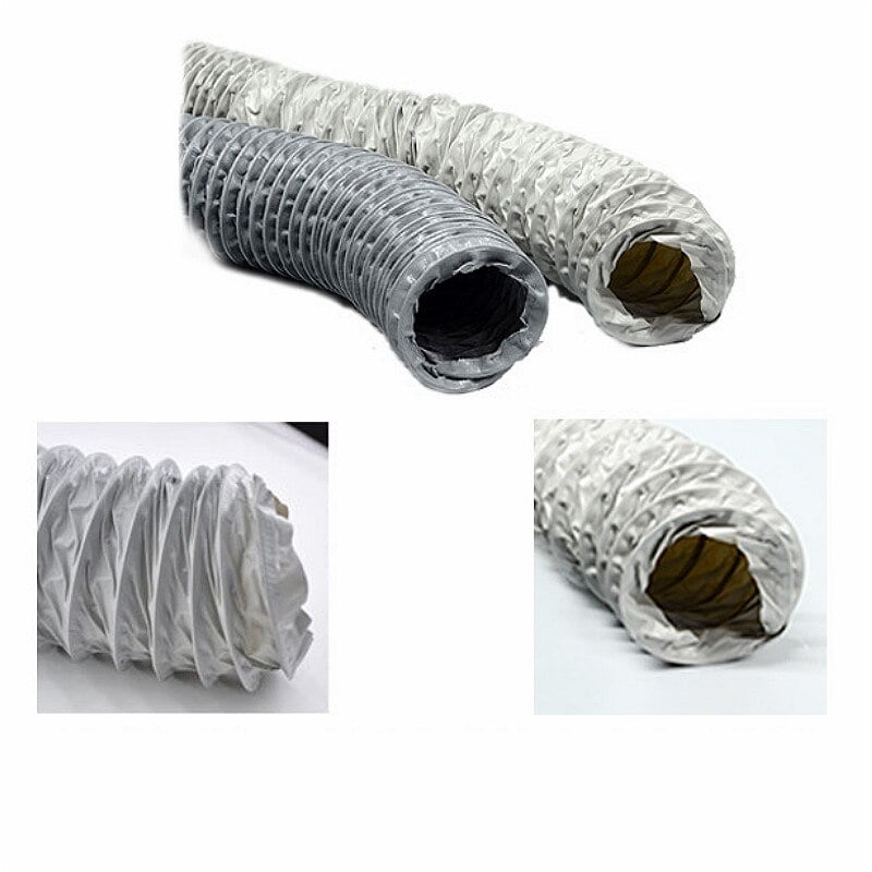 2.5"/3"/4" * 10m PVC exhaust pipe pvc flexible pipe tube hose fume hood