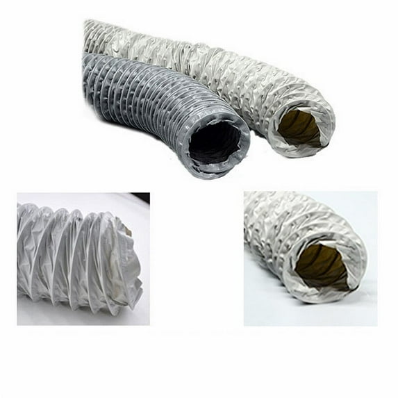 2.5"/3"/4" * 10m PVC exhaust pipe pvc flexible pipe tube hose fume hood for assembly line household smoke exhaust dust removal