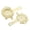 Gold, variant on BIMZUC 304 Stainless Steel Hawthorne Cocktail Strainer, Bartender Ice Filter for Mixed Drinks, Gold (5.91 in / 15 cm)
