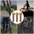 thumbnail image 5 of Bienvenido 3PCS Titanium Alloy Durable Bike Handlebar Stem Screws Bicycle Disc Brake Clamp Set Screw AccessoryM5x20mm Golden Bienvenido, 5 of 8