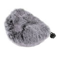 thumbnail image 3 of Microphone Furry Windscreen Muff, Soft Wind Noise Reduction Microphone Wind Cover Elastic Band Design  For Public Speaking, 3 of 8