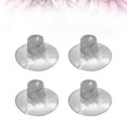 thumbnail image 2 of Voiceine 4pcs 4cm Bathroom Shower Connectors Strong Suction Cup Hanger Waterproof Wall-mounted Hooks Thicken Hangers for Kitchen, 2 of 10