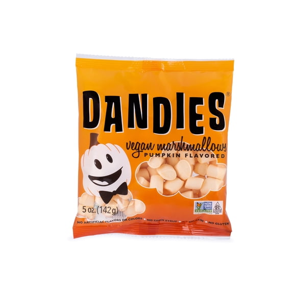 Dandies Vegan Marshmallows, Pumpkin Flavored, 5 Oz