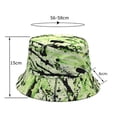 thumbnail image 2 of Charmgo Trucker Hat Clearance, Camouflage Womens Autumn and Winter Printed Fisherman Hat Mens All Match Travel Tie Dye Pot Hat Bucket Hat Baseball Cap, Sun Hats for Women Grey, 2 of 3