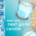 thumbnail image 3 of Glade Candle, Fragrance Infused with Essential Oils, Aqua Waves, 2 Count, 3 of 16