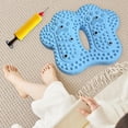 thumbnail image 4 of Tachiuwa Foot Massager Mat Inflatable Pressure Point Pad for Running Indoor Traveling blue, 4 of 7