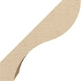 thumbnail image 3 of Ekena Millwork 5"W x 8"D x 8"H Geneva Rough Cedar Woodgrain TimberThane Knee Brace, Primed, 3 of 6