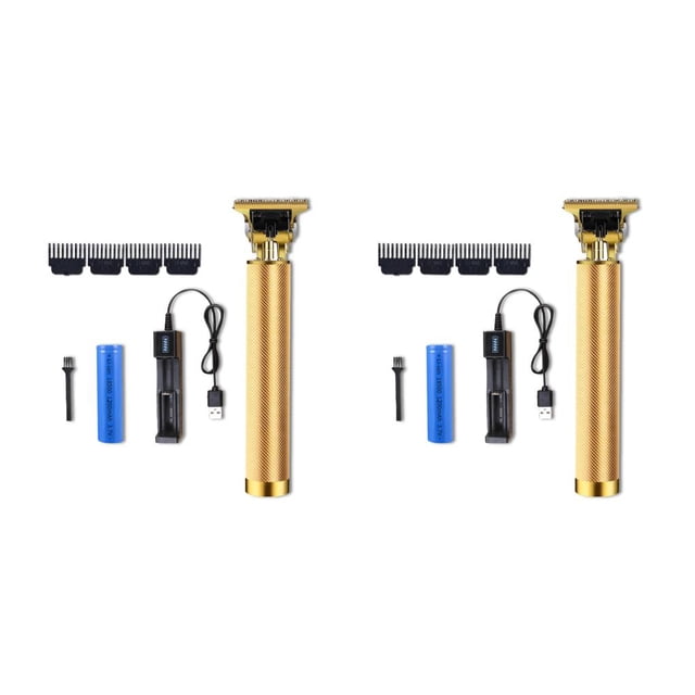 Seitruly Cortadora de pelo Máquina de afeitar de pelo recargable Cortadora de peluquero inalámbrica Herramienta de peluquería, Tipo 4 Type2 NO2