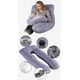thumbnail image 4 of Almohada para el embarazo en forma de U, almohada de cuerpo completo para dormir de maternidad con cubierta desprendible, 4 of 5