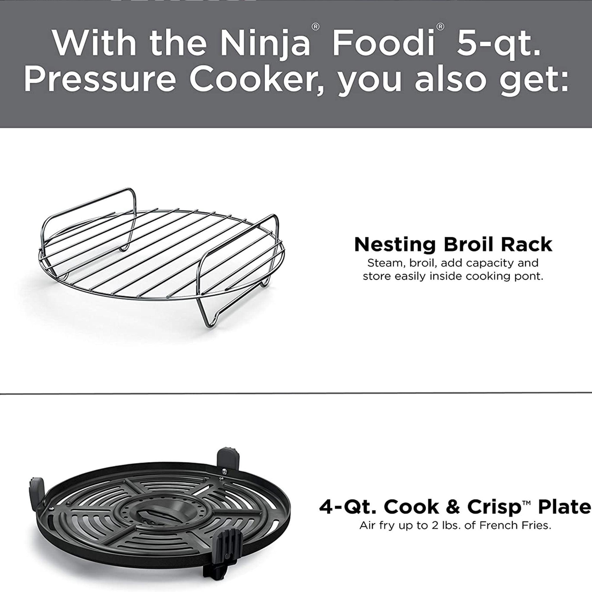 NINJA Foodi 9-in-1 6.5 Qt. Electric Pressure Cooker & Air Fryer (OP301)  OP301 - The Home Depot