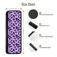 thumbnail image 3 of Refrigerator Door Handle Covers Set of 2, Eggplant Print purple Adjustable Velcro Non Slip Fridge Handle Covers, Appliance Handle Covers for Dishwasher Cuteness Oven Kitchen Decor, 3 of 6