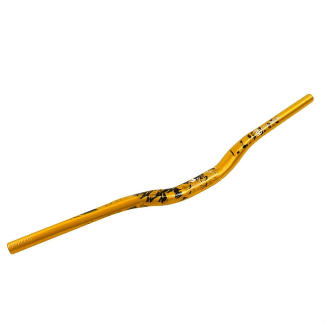 Mountain Bike Handlebar, Easy Cleaning Wide Compatibility Handle Bar For Cycling Yellow