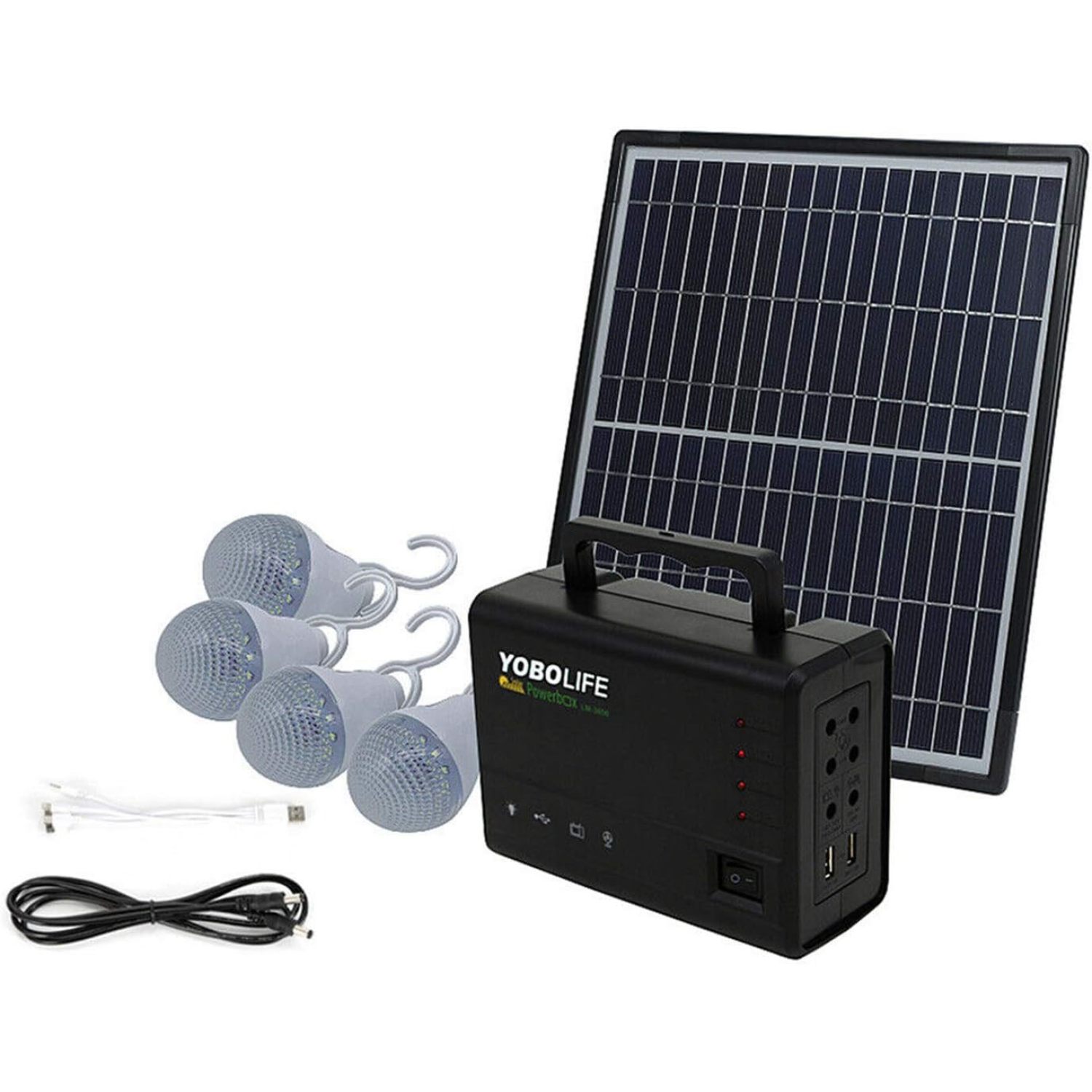Bilot Solar Generator, Portable Power Station, w/Solar Panel Outdoor Supply for Camping/CPAP/Emergency Battery Backup