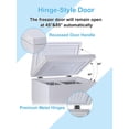 thumbnail image 2 of GGTB 5 Cu.ft Chest Freezer, Top Open Door, Adjustable Temperature (7 Settings), White, 2 of 10
