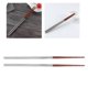 thumbnail image 2 of Collapsible Travel Chopsticks Outdoor Camping Picnic Foldable Chopsticks Wooden Cutlery Dinner Tableware for Hot Pot Meeting Party, 2 of 5