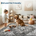 thumbnail image 5 of Garvee 2'x6' Vintage Floral Runner Rugs Ultra Soft Carpet, Washable Non Slip Rug Stain Resistant Accent Rug for Hallway Bedroom Kitchen, Camel, 5 of 8