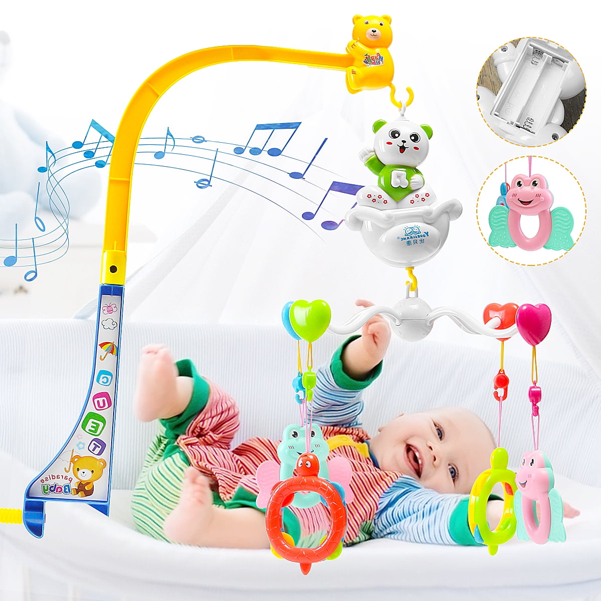 wind up baby mobile
