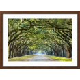 thumbnail image 2 of Art.com Savannah, Georgia, USA Oak Tree Lined Road at Historic Wormsloe Plantation. Photographic Print by SeanPavonePhoto, Brown Frame Wall Art, 23" x 17", 2 of 5