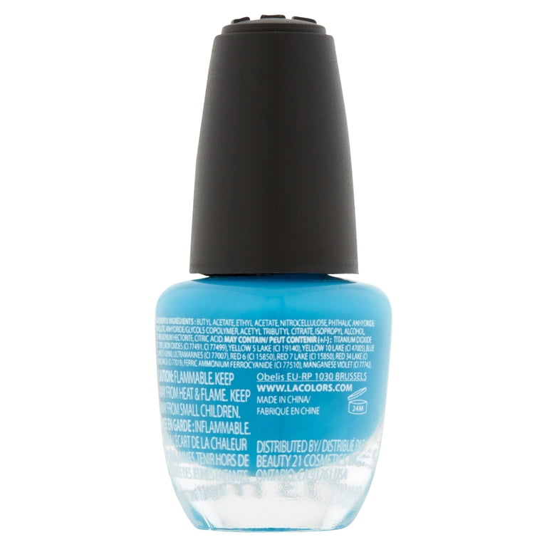 L.A. COLORS Nail Polish Aquatic 0.44 fl oz Vivid Long-Lasting