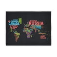 thumbnail image 2 of CADecor Map Country Globe World Wall Tapestry Wall Hanging Wall Art Home Decor 60x80 inches, 2 of 2