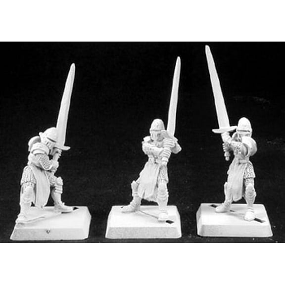 Reaper Templar Unforgiven (9 Pcs) Crusaders Grunt #06108 Warlord Army Unpainted
