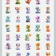thumbnail image 4 of 35pcs-50pcs Colorful Dragon Stickers Fantasy Cute Animal Stickers for Suitcase Fridge Phone, 4 of 9