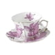 thumbnail image 3 of Taza y platillo de porcelana para té, café con leche o jugo. Taza con asa. 200 ml, 3 of 9
