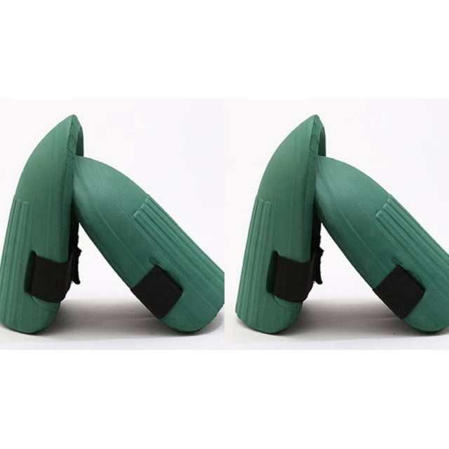 Rodilleras para el hogar y jardinería para mujeres y hombres, cojín ligero de espuma EVA impermeable, forro interior suave, fácil ajuste con correas ajustables de gancho y bucle, almohadillas para rodillas de jardín para el trabajo, 2 unidades brillar Electrónica