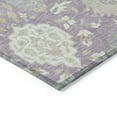 thumbnail image 5 of HomeRoots 599431 5 x 8 ft. Lavender, Gold & Green Damask Washable Indoor & Outdoor Traditional Rectangle Area Rug, 5 of 5