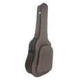 thumbnail image 2 of Bolsa para bajo, funda para guitarra con asa de transporte, mochila suave acolchada, funda para guitarra acústica, funda para guitarra eléctrica para Marrón, 2 of 8