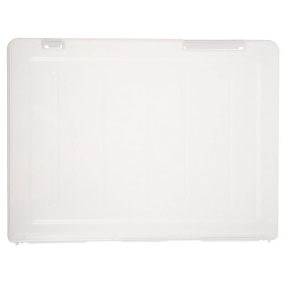 unbranded  File Sorting Box Collapsible Crate Office Accessory Pouches Scrapbooking Transparent