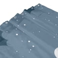 thumbnail image 4 of YFYANG Waterproof Bathroom Shower Curtain, Abstract Cloud Doodle Shower Curtain Set with Hooks, Home Bathroom Tub Decor - 72 "x72", Plastic Hooks, 4 of 6