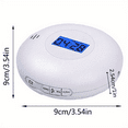 thumbnail image 6 of Vibrating Alarm Clock for Heavy Sleepers – Dual Alarms, 4 Sound Modes, Snooze Function, 12/24H, Battery Operated, 6 of 11