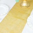 thumbnail image 5 of Efavormart 10"x108" Shiny Gold Crystal Rhinestone DIY Table Runner, Diamond Mesh Ribbon Bling Roll, 5 of 11