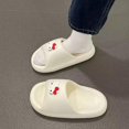 thumbnail image 2 of Zapatillas de Hello Kitty para mujer, zapatos de plataforma Kawaii Sanrio, sandalias de playa de Eva, chanclas de interior Silenciosas Para el hogar, 2 of 4