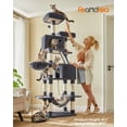 thumbnail image 2 of Torre grande para gatos Cat Tree Feandrea, 206 cm, con 13 rascadores, 2 of 8