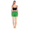 thumbnail image 2 of EFINNY Women's Sports Shorts Elastic Running Yoga Training Workout Short Pants Waistband Athletic Shorts, 2 of 6