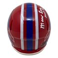 Marv Levy Signed Buffalo Bills Mini Speed Helmet HOF 01 BAS ITP