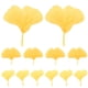 thumbnail image 5 of Simulación de 100pcs de hojas de ginkgo hojas falsas de ginkgo hojas de boda de ginkgo falsas decoración de la boda, 5 of 6