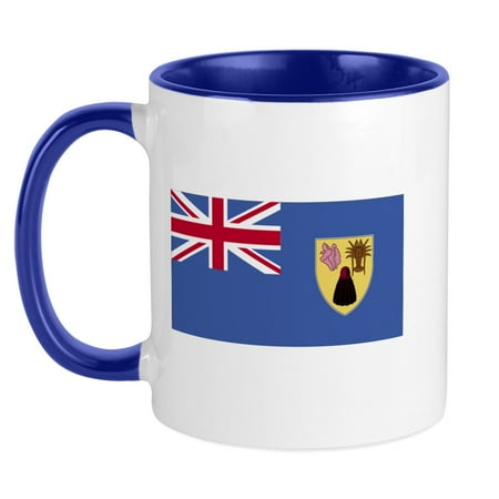 

CafePress - Turks And Caicos Islands Mug - Ceramic Coffee Tea Novelty Mug Cup 11 oz