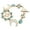sun, variant on Unique Asymmetry Sun Moon Star Trendy Sun Moon Star Accessory for Women with Rhinestones