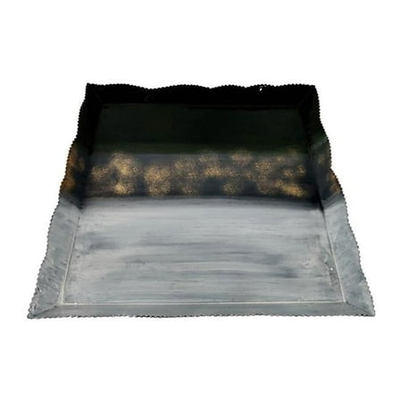 

Sagebrook Home 17192 18 in. Metal Tri-Colored Tray Multi Color