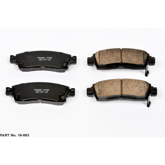 Power Stop Rear Z16 Evolution Ceramic Brake Pads 16-883 Fits 2004 Chevrolet Trailblazer