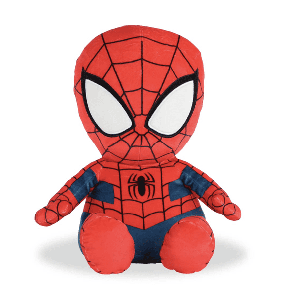 1.5 lb, 14" Spiderman Weighted Stuffed Pillow Buddy, Cuddly Weighted Plush for Kids